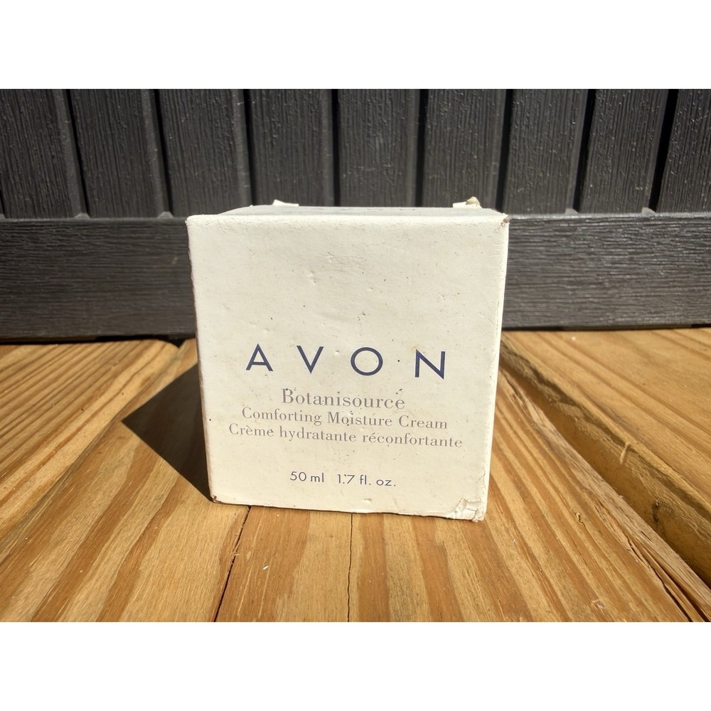 Vintage 2000 NOS Avon Solutions Botanisource Comforting Cream 1.7 oz Old Formula